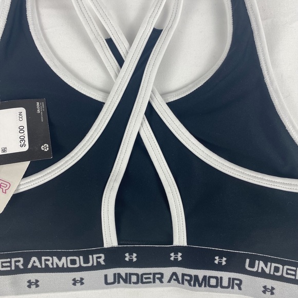 Under Armour Jr. Girl's Crossback Sports Bra Size L NWT - Picture 5 of 10